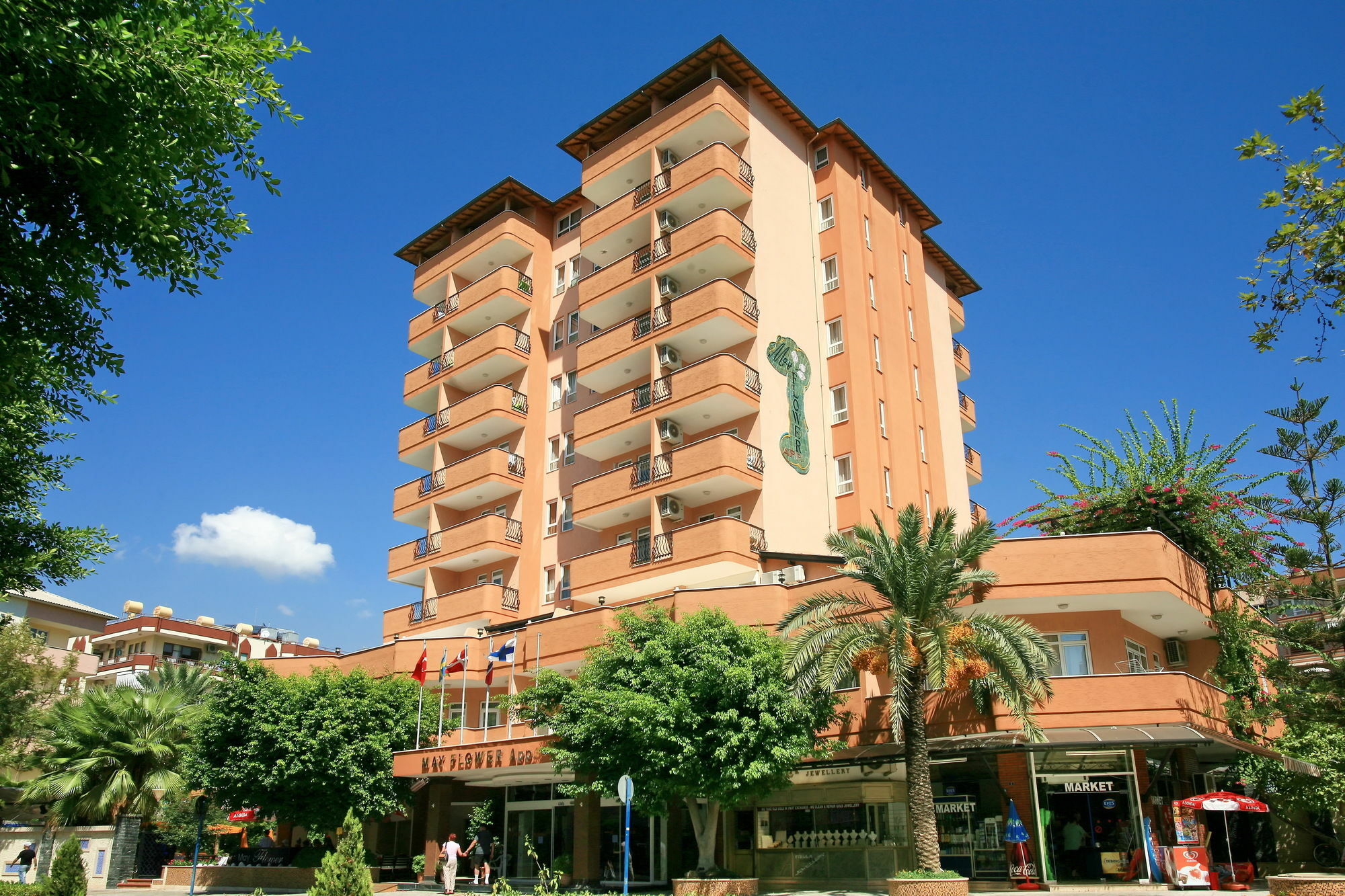 May Flower Apart Hotel Alanya Exterior foto